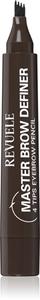 Точный карандаш для бровей Revuele Master Brow Definer, Dark 2,2 ml