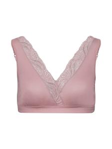 Бюстгальтер Hanro Triangle Bra Cotton Delight, розовый