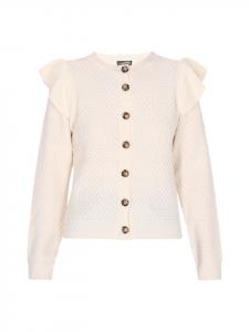 Пуловер DreiMaster Vintage Cardigan, белый