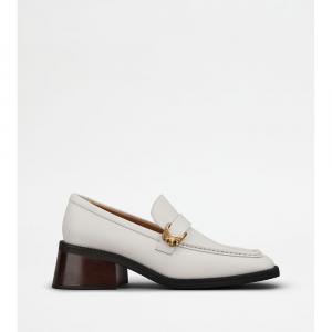 Туфли Tod's Heeled Loafers из кожи, белый
