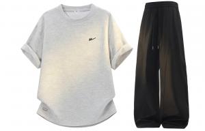 Повседневная спортивная одежда Unisex WARRIOR, белый heather серый+черный