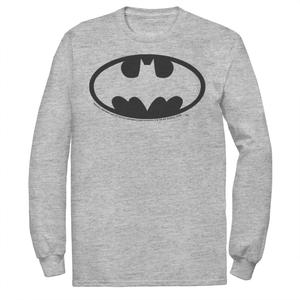 Мужская футболка с логотипом на груди и логотипом DC Comics Batman