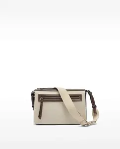 Женская сумка-бандо с несколькими отделениями и гладкой молнией Parfois, пастельно-розовый