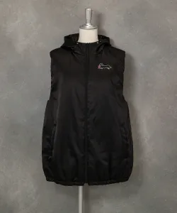 Водоотталкивающий хлопковый жилет с капюшоном Studio Picone, цвет Black (001)