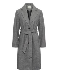 Kaffe Межсезонное пальто 'Saturn' в крапчато-сером цвете