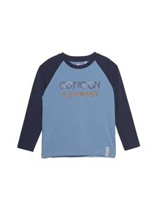 Лонгслив EN FANT Shirt, синий/темно-синий