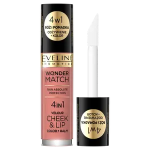 Румяна и жидкая помада Eveline Cosmetics Wonder Match, 4,5 мл