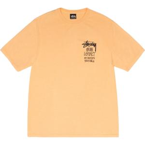 Футболка Our Legacy Work Shop 8 Ball Yin Yang с пигментной окраской Stussy, желтый