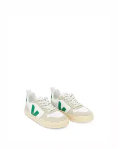 Универсальные кроссовки V10 на шнуровке, размер S, для детей постарше. Veja, белый