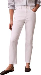 Женские джинсы Calvin Klein Slim Fit с высокой талией, Optic White