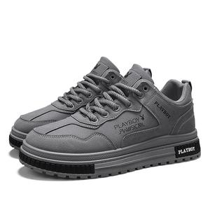 Playboy Мужские низкие кеды серые, цвет Gray