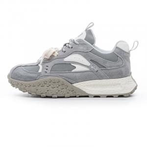 CHOVO Серые женские повседневные туфли с противоскользящей подошвой, устойчивые к истиранию, дышащие и легкие, цвет Gray