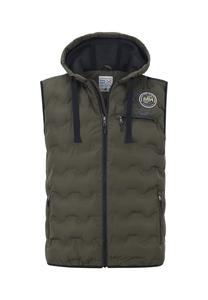 Стеганый жилет Erkulf Jan Vanderstorm, зеленый