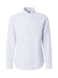 JJ Rebel Рубашка 'JREBOSCAR' в светло-голубом цвете, приталенная, на пуговицах