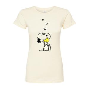 Облегающая футболка Peanuts Hugs And Love для юниоров Licensed Character