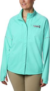 Футболка Columbia Women's Ultimate Catch Zero Ls Hybrid, Dolphin