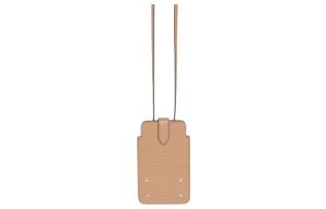 Maison Margiela Кожаный чехол для телефона унисекс цвета хаки