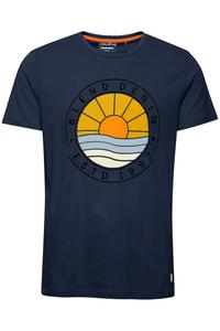 Рубашка BLEND Bammer, синий/темно-синий