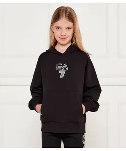 Толстовка Loose fit Ea7, черный