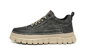 HLA Рабочие ботинки мужские низкие, серые/хаки