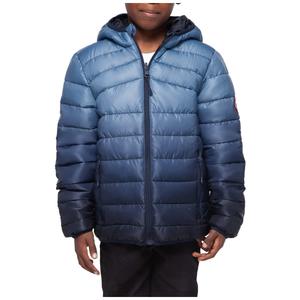 Двусторонняя легкая пуховая куртка Rokka&Rolla для мальчиков, темно-синий