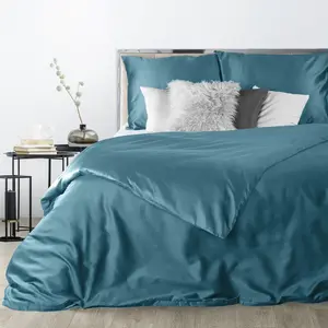 Комплект постельного белья DELIA Turquoise 160x200 см, 3 предмета: с 2 наволочками 70x80 см Eurofirany