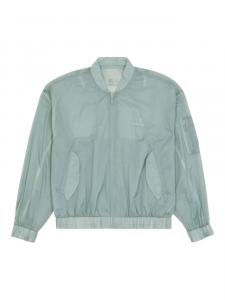 Бомбер с принтом из коллаборации с Salomon MM6 Maison Margiela X Salomon, синий