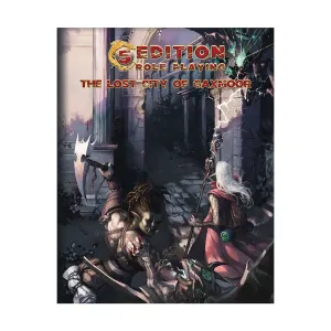 Lost City of Gaxmoor, Fantasy Adventures - 5th Edition (Troll Lord Games), твердый переплет