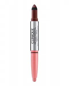 Тени для век в стике High Impact Shadow Play 1,9 г Clinique, Pink Honey + Black Honey