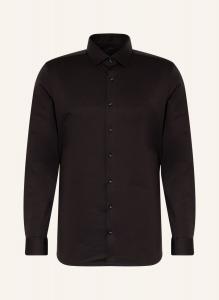 Рубашка OLYMP JerseyNo. Six 24/Seven super slim, черный