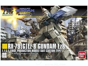 Gundam HGUC 1/144 RX-79(G)Ez-8 Gundam Ez8 E.F.G.F. Первый серийный мобильный костюм индивидуального типа Inna marka
