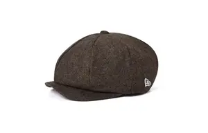 New Era Хлопковый берет унисекс коричневый, Brown