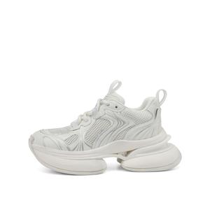 Высокие кроссовки на платформе с амортизацией Women's Rosa Bianca, Ecru