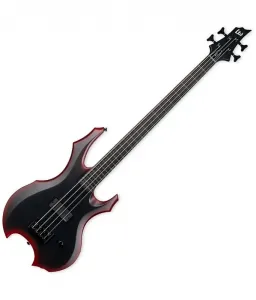 ESP LTD FL-4 Фред Леклерк Бас Черный с красным взрывным сатином