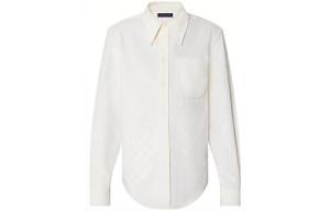 Новые квартальные продукты LV Shirt Men White Louis Vuitton, белый