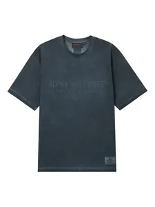Футболка с логотипом Alpha Industries, синий