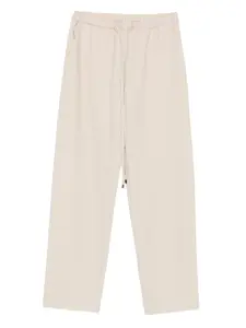 Прямые брюки с кулиской Antonelli, нейтральный