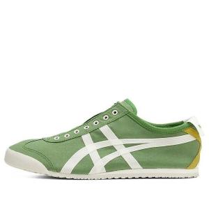 Кроссовки Onitsuka Tiger MEXICO 66 Slip-on Shoes 'Spinach Green White', зеленый