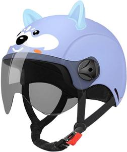 Шлем детский Koliyn Vespa для квадроцикла, фиолетовый