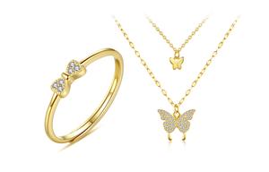 GIFU Кольцо открытое из стерлингового серебра 925 пробы Women's