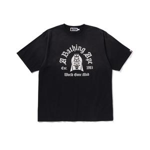 Футболка Mad General с принтом A BATHING APE, черный
