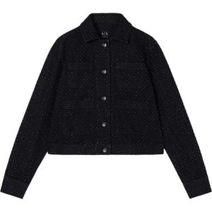 Куртки и пальто AE FW25 для женщин ARMANI EXCHANGE, черный