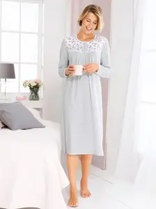 Ночная рубашка "Вашпур" "Ночная рубашка" Wäschepur, серый