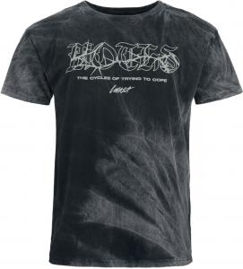 Футболка Like Moths To Flames Overgrown Man, угольный