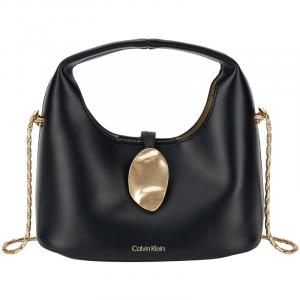 Calvin Klein Синтетическая женская сумка через плечо маленькая космический черный