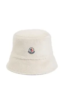 Фактурная панама Moncler, кремовый