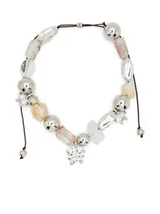 Браслет Ascolto с бусинами и кристаллами Panconesi, черный