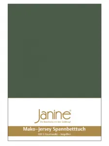 Простыня Janine, цвет olivgrün