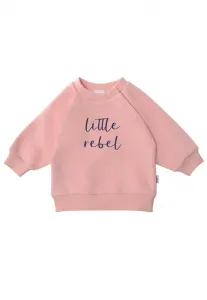 Толстовка-лилипутия "Маленький бунтарь" с забавным принтом Liliput, розовый