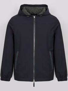 Водонепроницаемая куртка с капюшоном Yves Salomon, черный